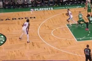 今天会有突破?系列赛3-1领先后绿军32-0 系列赛1-3落后76人0-18